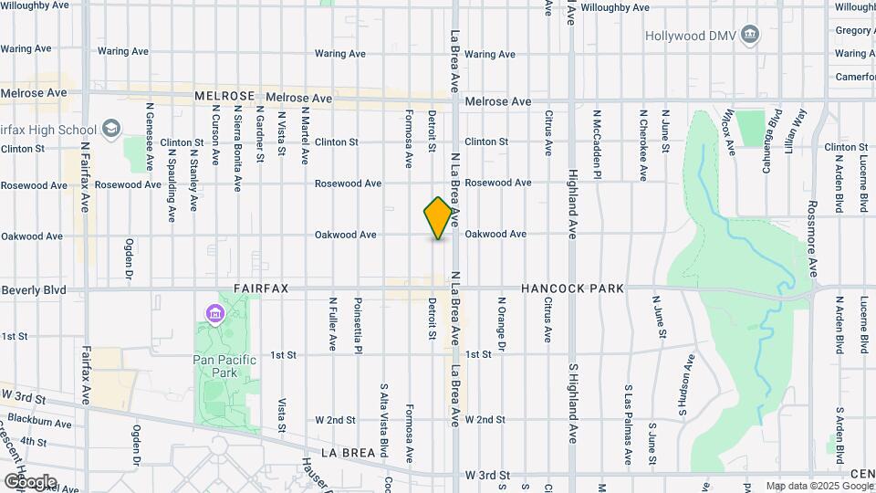 362 N Detroit St Map and Location Details