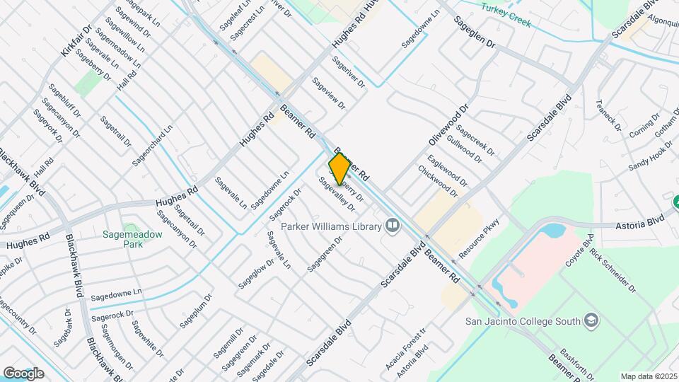 11503 Sagevalley Dr Map and Location Details