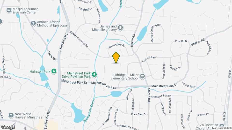 5043 Post Rd Trail Map and Location Details