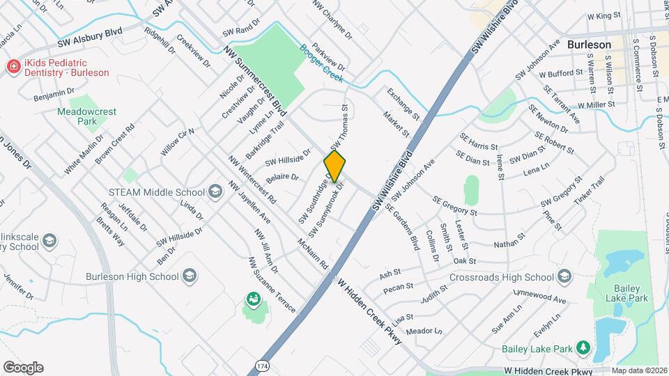 712 SW Sunnybrook Dr Map and Location Details