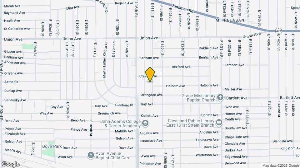 3672 E 118th St Map and Location Details