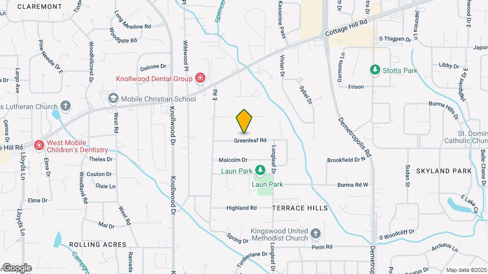 5430 Greenleaf Rd Map and Location Details