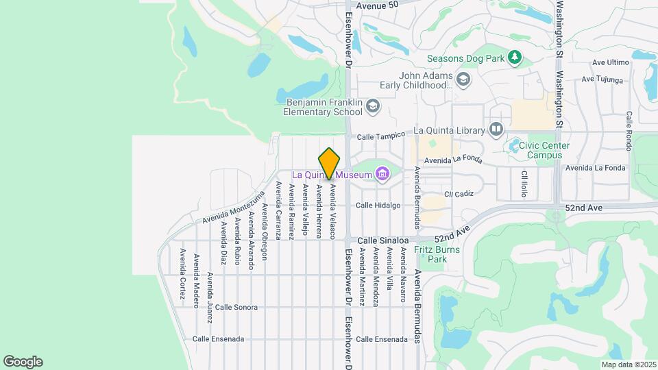 51345 Avenida Velasco Map and Location Details