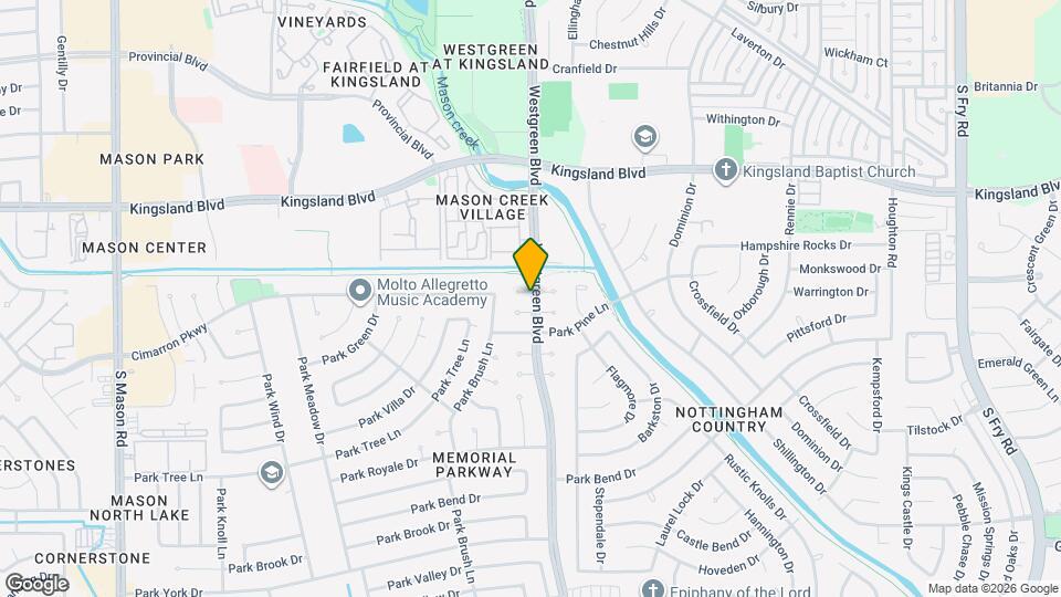 20903 Westgreen Ct Map and Location Details