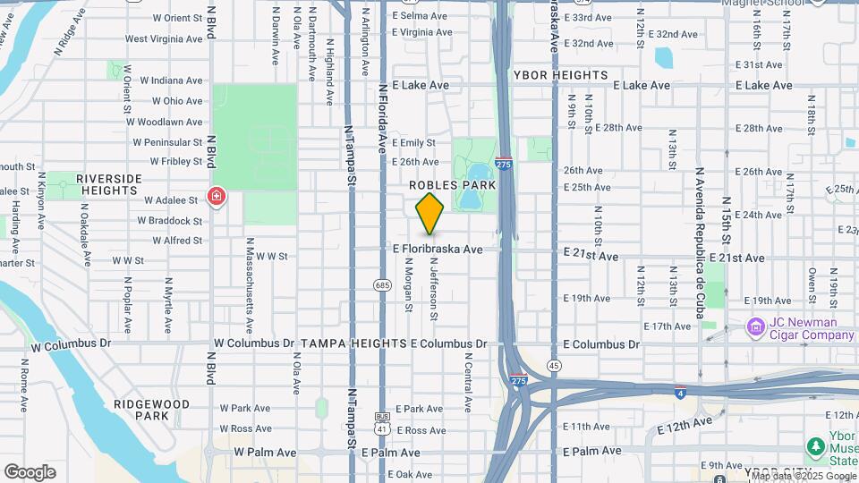 3004 N Jefferson St Map and Location Details