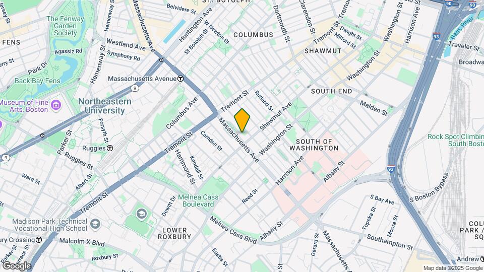 570 Massachusetts Ave, Unit 1 Map and Location Details
