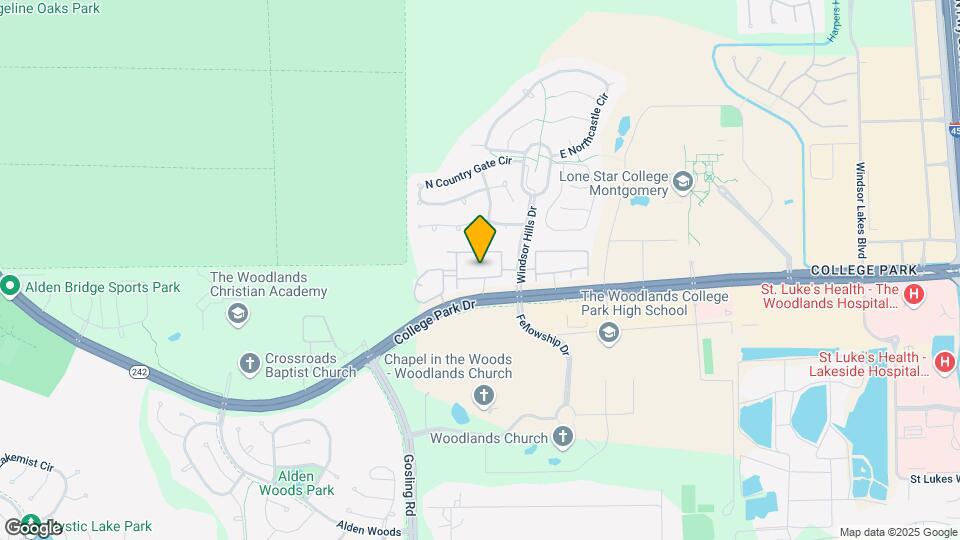 3720 College Park Dr Map and Location Details