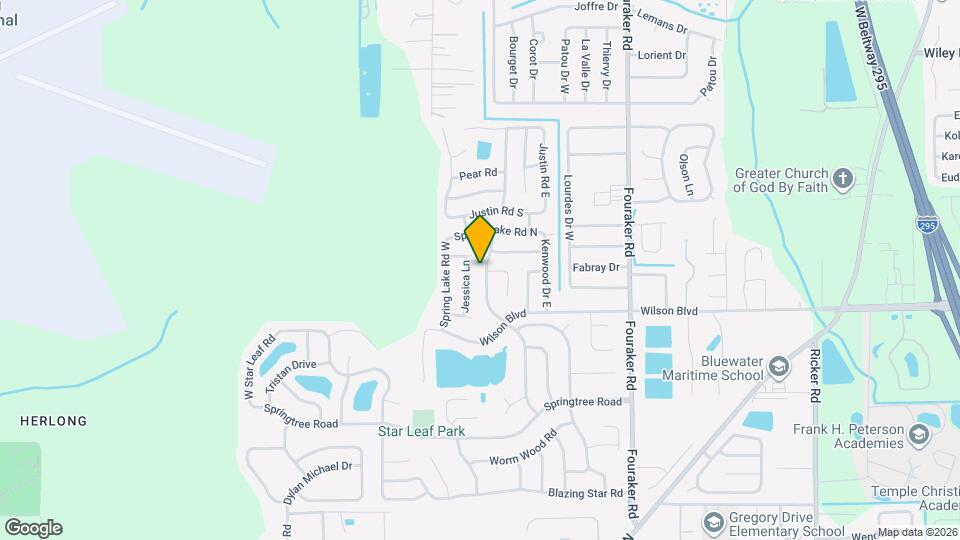 2584 Spring Lake Rd Map and Location Details