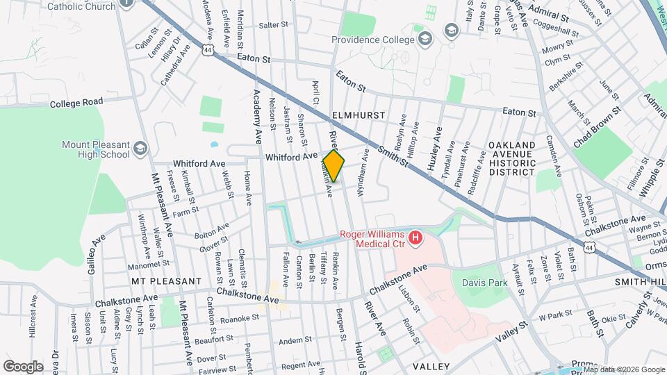 33 Moorland Ave Map and Location Details