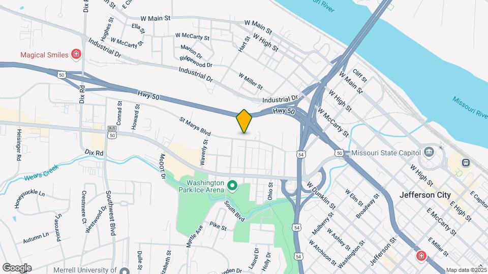 1100 Saint Marys Blvd, Unit B Mapa y Detalles de la Ubicación