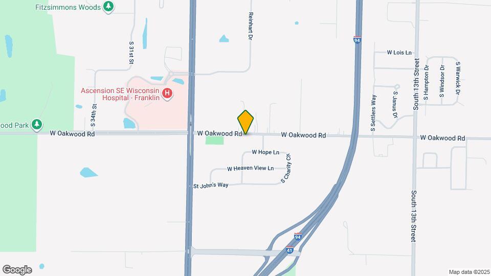 2311 W Oakwood Rd Map and Location Details