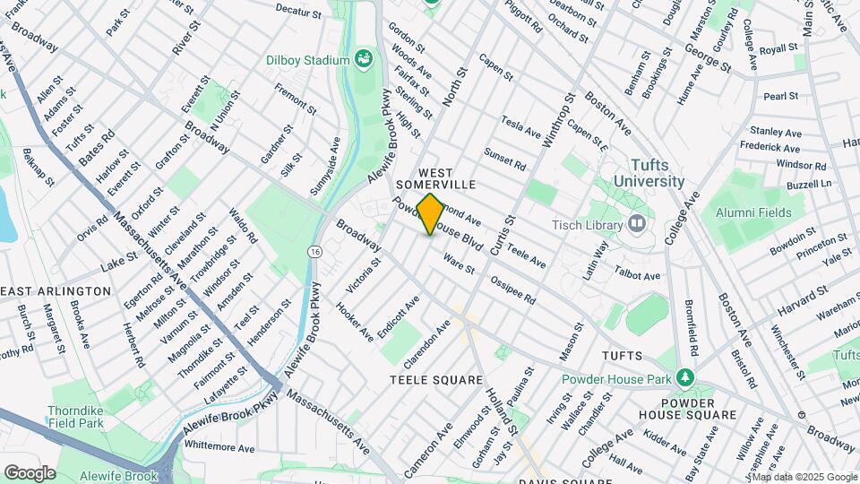44 Russell Rd, Unit 1 Map and Location Details