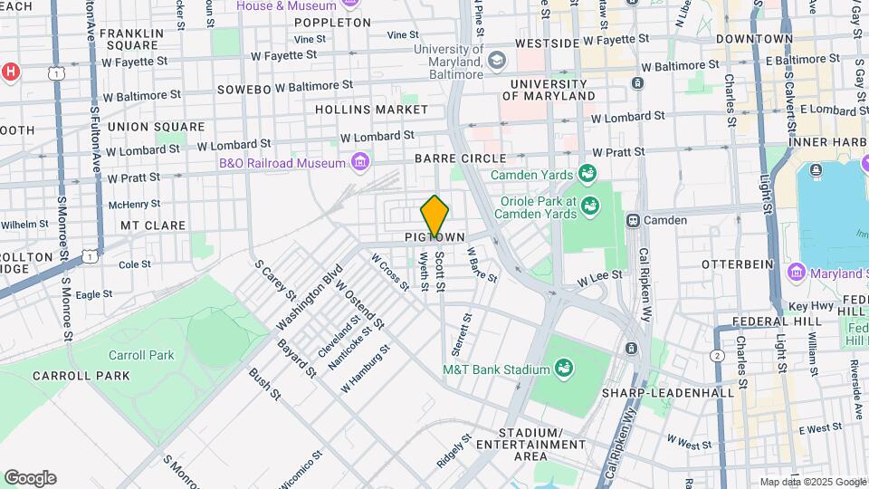 805 Washington Blvd Map and Location Details