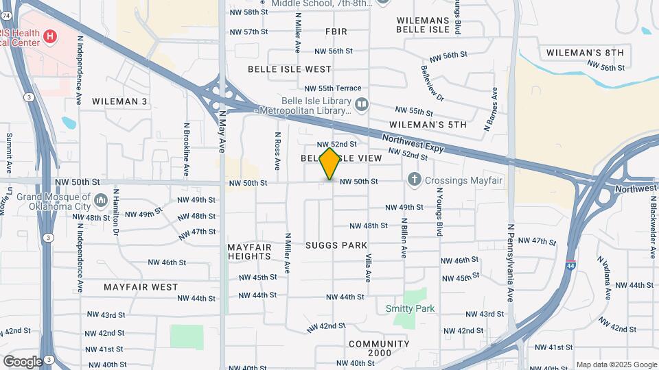 2602 NW 50th St Map and Location Details