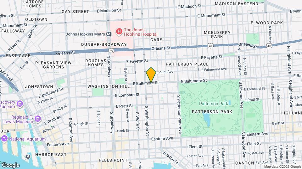 2021 E Baltimore St Map and Location Details