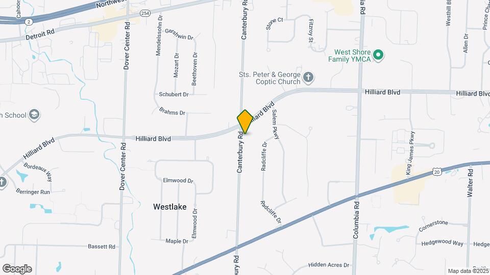 1931 Canterbury Rd Map and Location Details