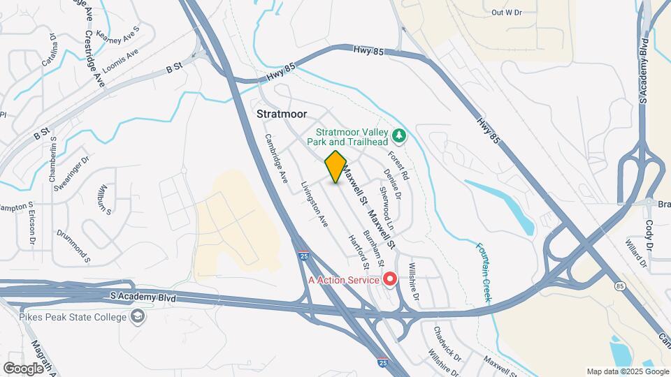 1206 Burnham St Mapa y Detalles de la Ubicación