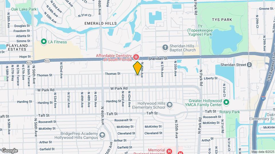 2209 N 41st Ave Map and Location Details