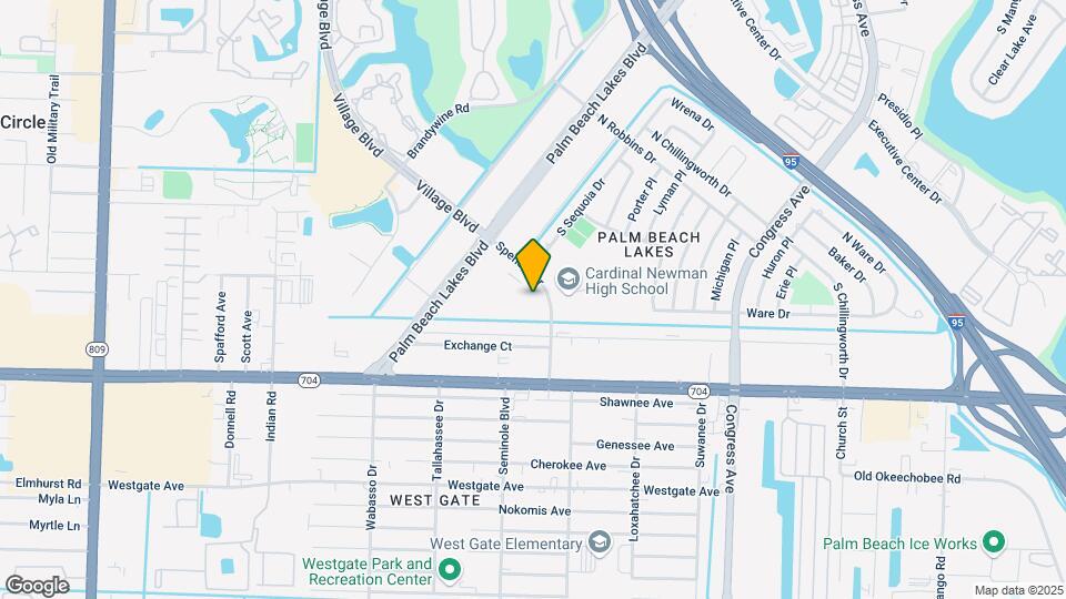 2707 Vandiver Dr Map and Location Details