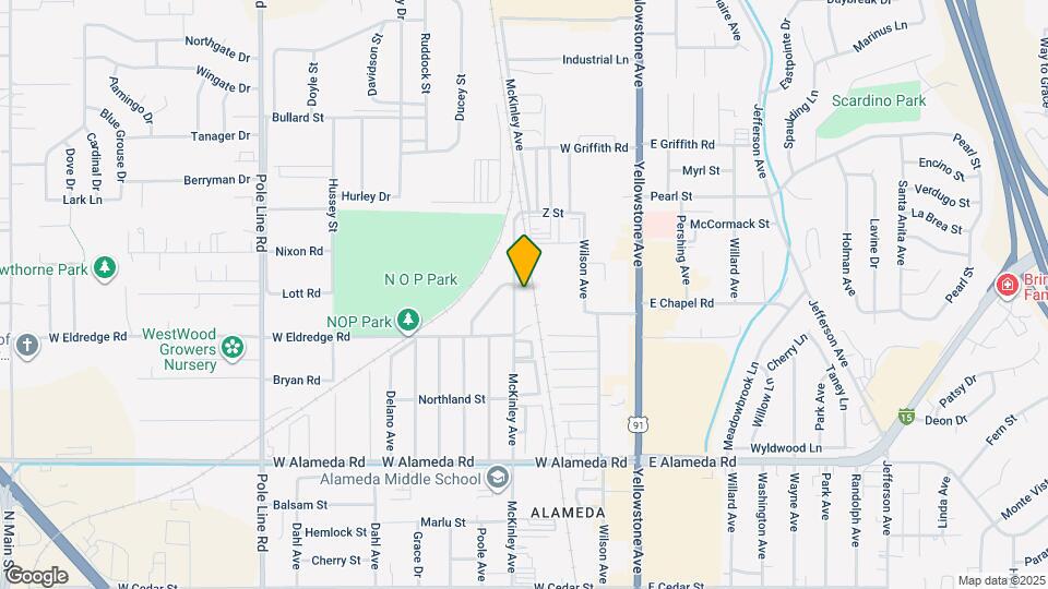 1162 McKinley Ave Map and Location Details
