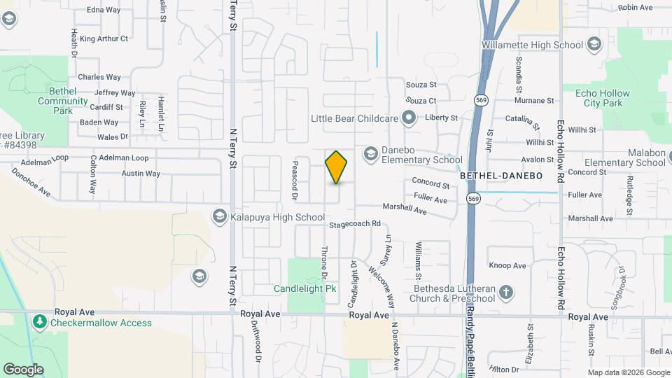 1150 Ludgate Dr Map and Location Details