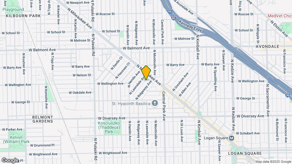 2976 N Ridgeway Ave Mapa y Detalles de la Ubicación