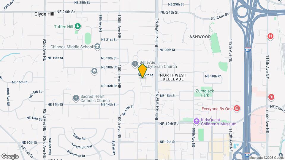 10211 NE 16th Pl, Unit R3 Map and Location Details