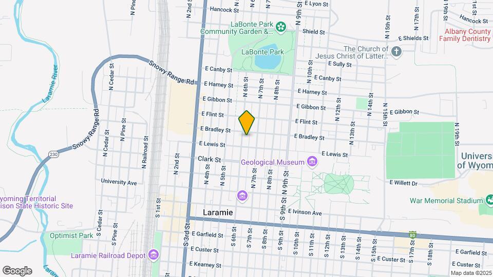 465 N 6th St Map and Location Details