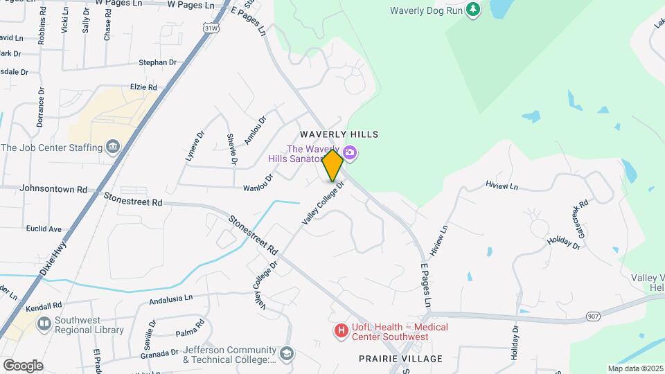 506 Valley College Dr Map and Location Details