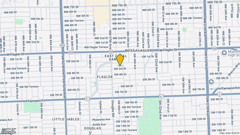 3627 SW 3rd St Map and Location Details