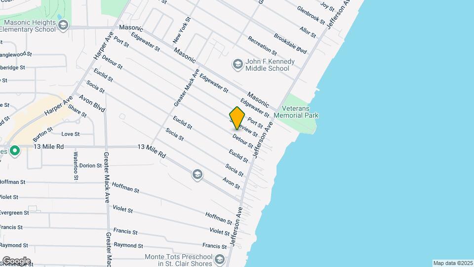 23209 Detour St Map and Location Details