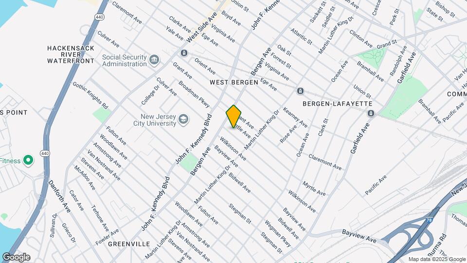 134 Bostwick Ave Map and Location Details