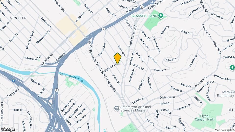 2557 W Ave 31 Mapa y Detalles de la Ubicación