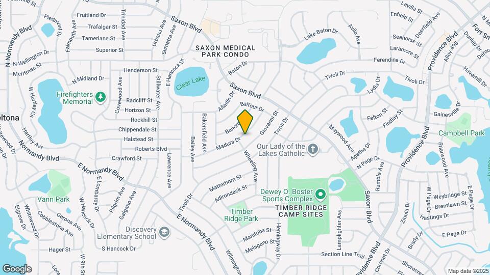 1143 Madura Dr Map and Location Details