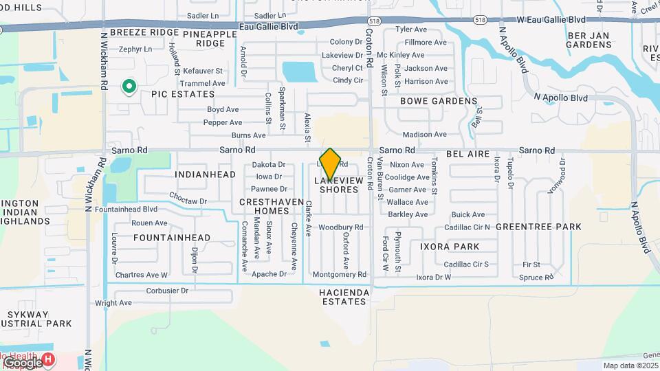 790 Renner Ave Map and Location Details