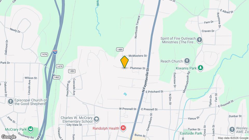 329 Plummer St Map and Location Details