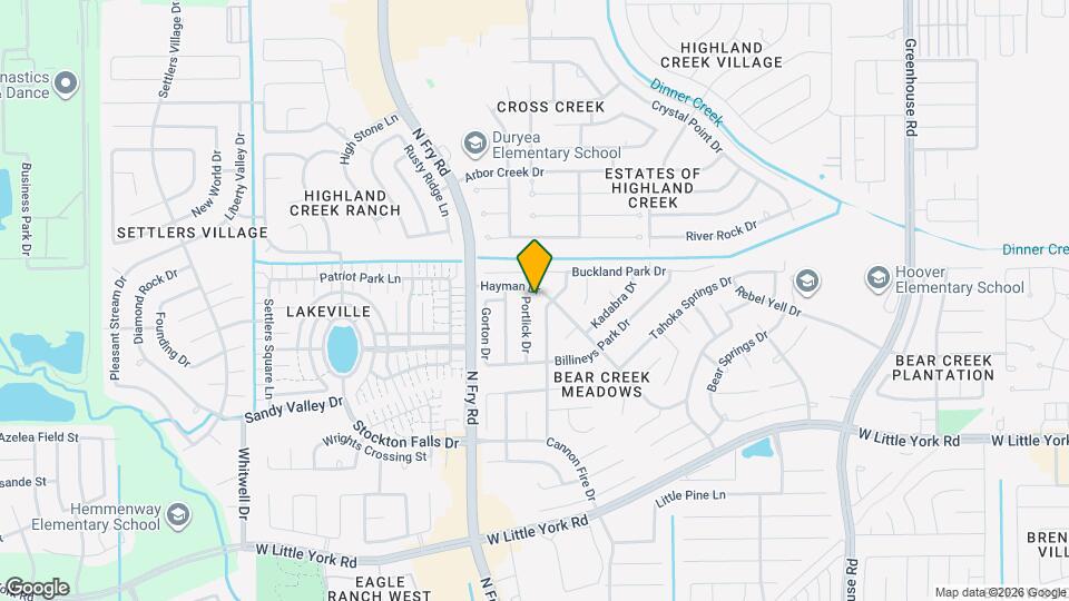 6622 Portlick Dr Map and Location Details