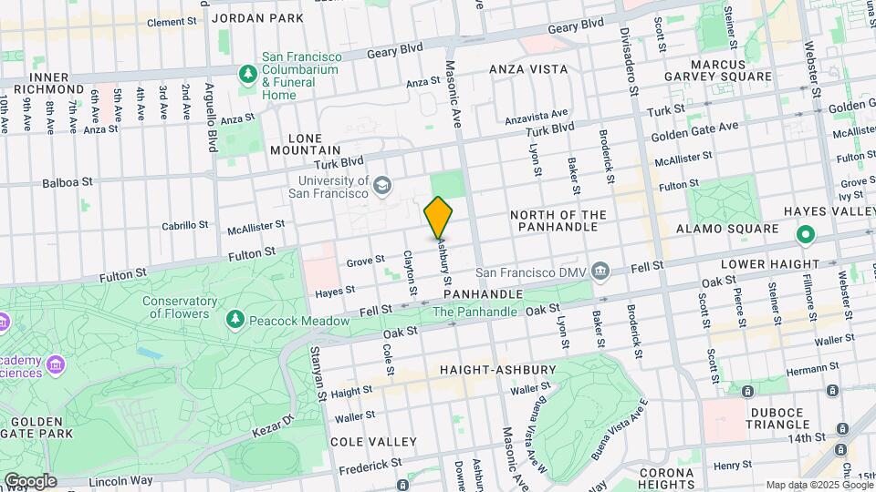 57 Ashbury St Map and Location Details