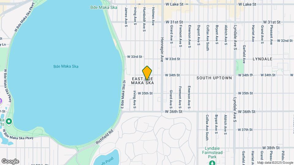 3421 Humboldt Ave S-Unit -1 Map and Location Details