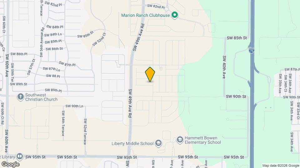 4697 SW 89th St Map and Location Details