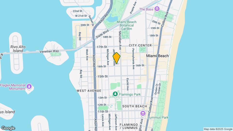 829 16th St Mapa y Detalles de la Ubicación