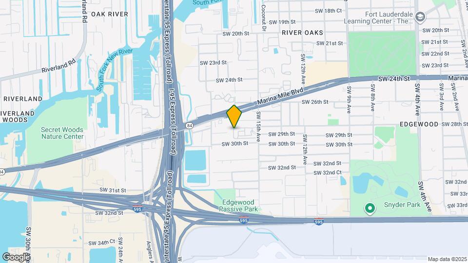 1606 SW 28th Ct Map and Location Details