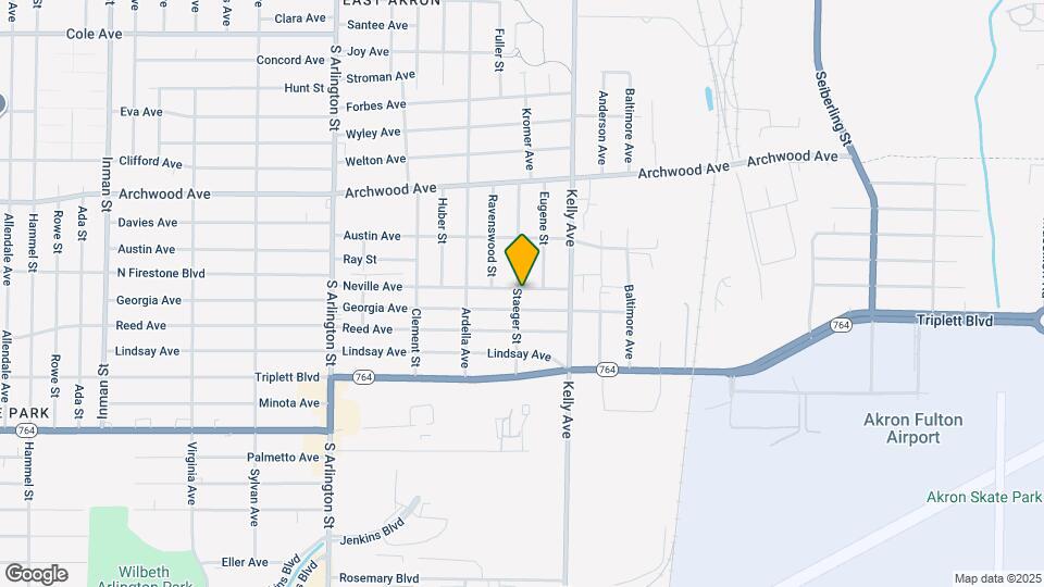 835 Staeger St Map and Location Details