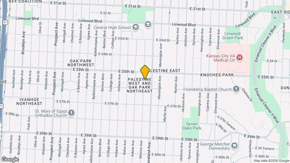 3525 Monroe Ave Map and Location Details
