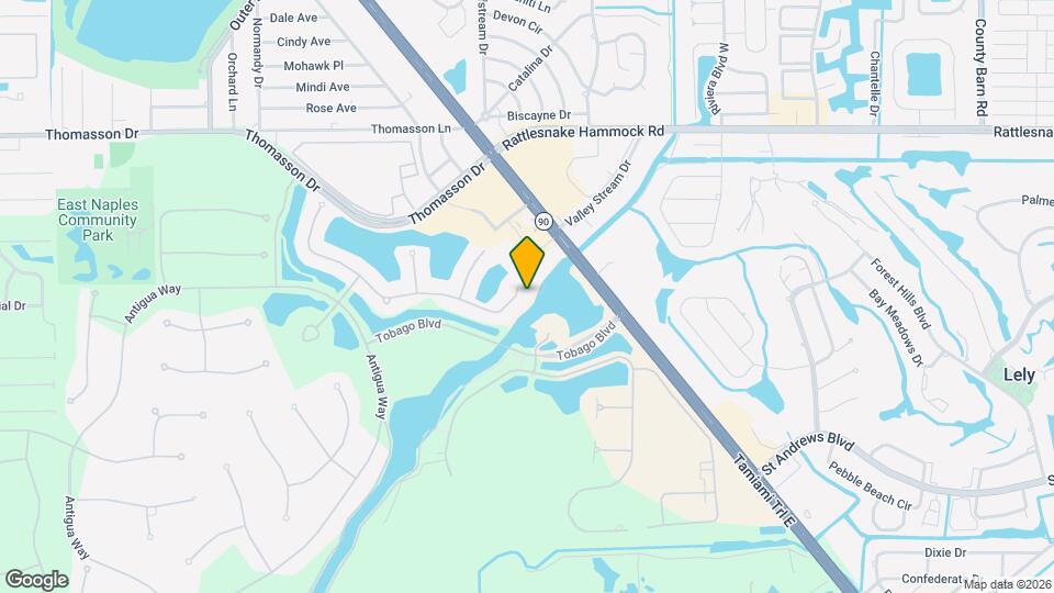 5166 Andros Dr Map and Location Details