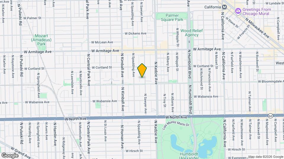 1812 N Sawyer Ave, Unit J06W Mapa y Detalles de la Ubicación