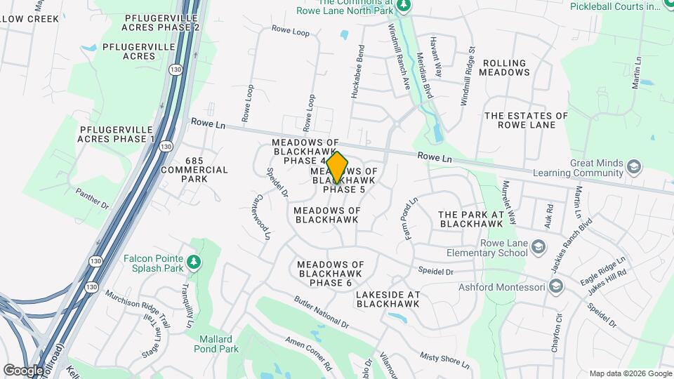 20717 Bellerive Dr Map and Location Details