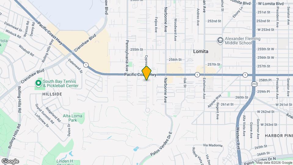 25832 Cypress St Map and Location Details