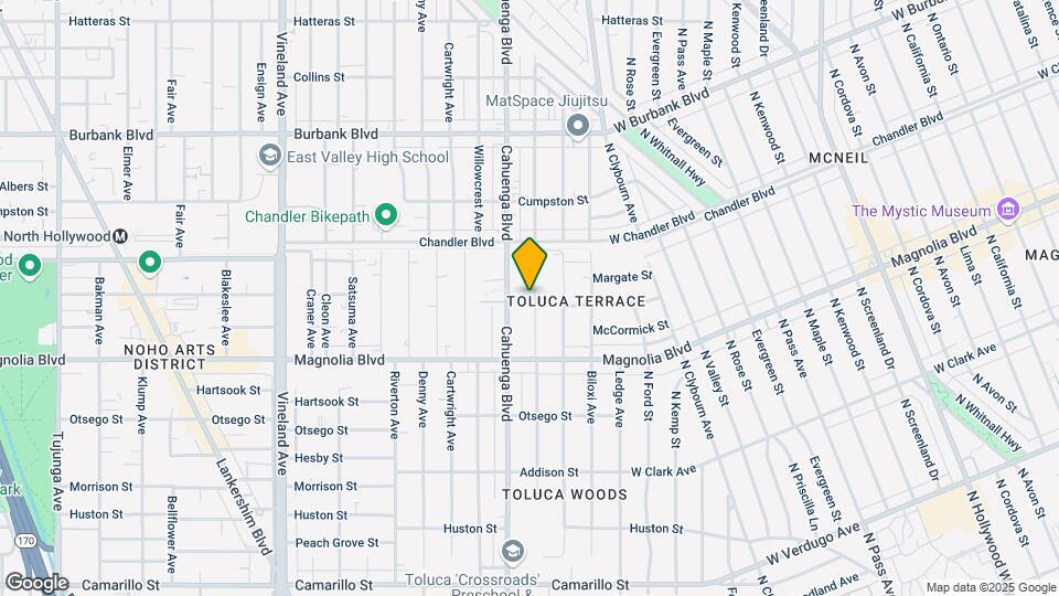 5261-5263 Auckland Ave Mapa y Detalles de la Ubicación