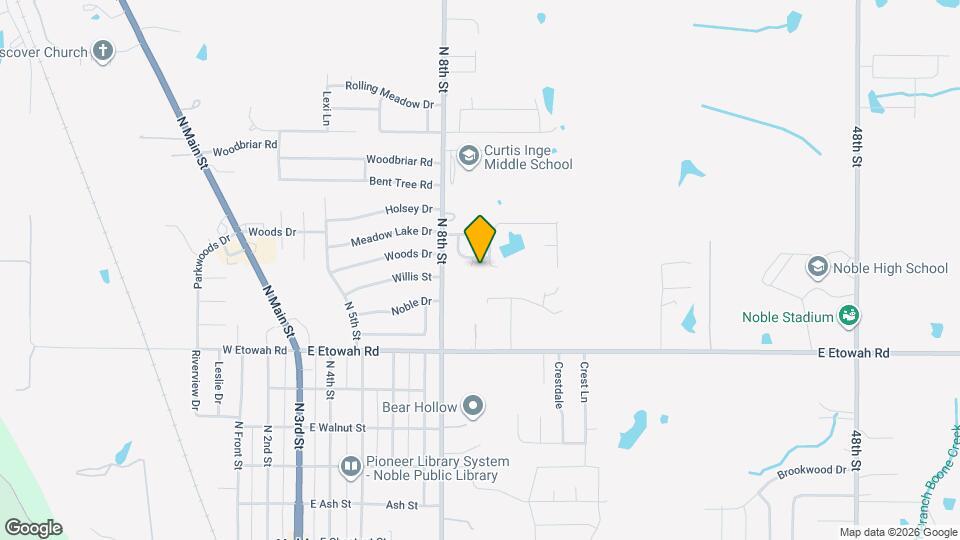 805 Condor Ct Map and Location Details